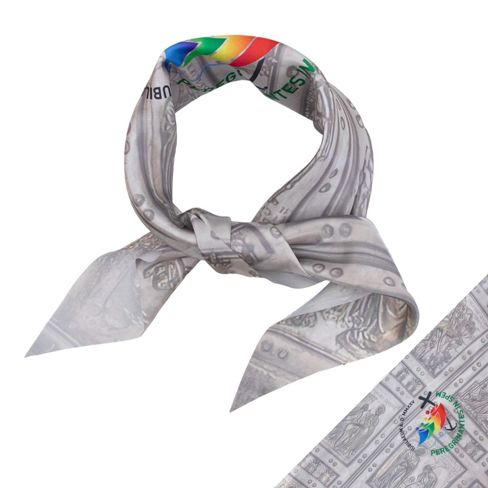 Scarf With The Official Jubilee 2025 Logo Myriam