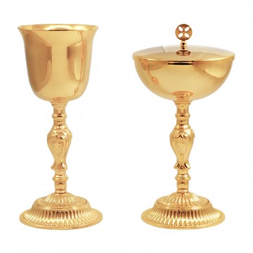 Chalice and Ciborium with...