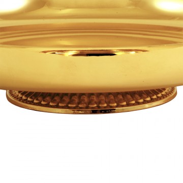 Paten in gold-plated brass...