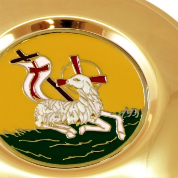 Golden Brass Pyx