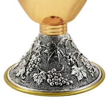 Chalice with Base Depicting...