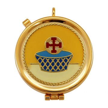 Eucharist Case in Brass