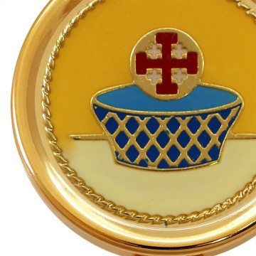 Eucharist Case in Brass