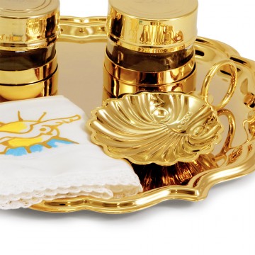 Set for Baptism in Brass