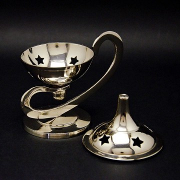 Silver-plated Brass Incense...