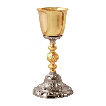 Mass Chalice in Two-tone Brass