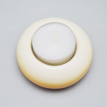 Round Candle Holder in Ceramic