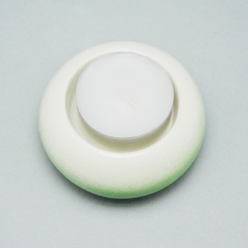 Round Candle Holder in Ceramic