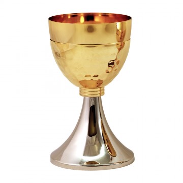 Mass Chalice in Two-tone Brass