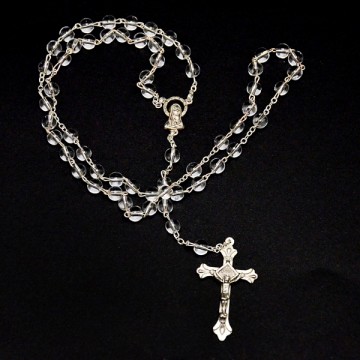 Box with Rosary in Pearl...