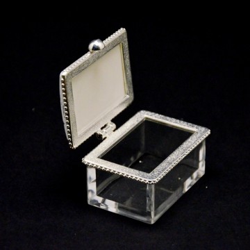 Rectangular Box with Rosary