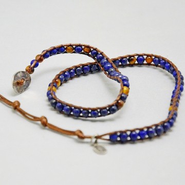 Rosary Bracelet Lapis Lazuli