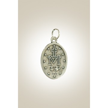 Miraculous Medal with Blue...