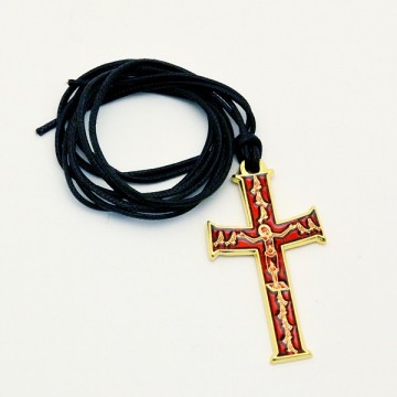 Cross Necklace Gold Plated...