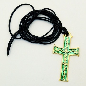 Cross Necklace Gold Plated...