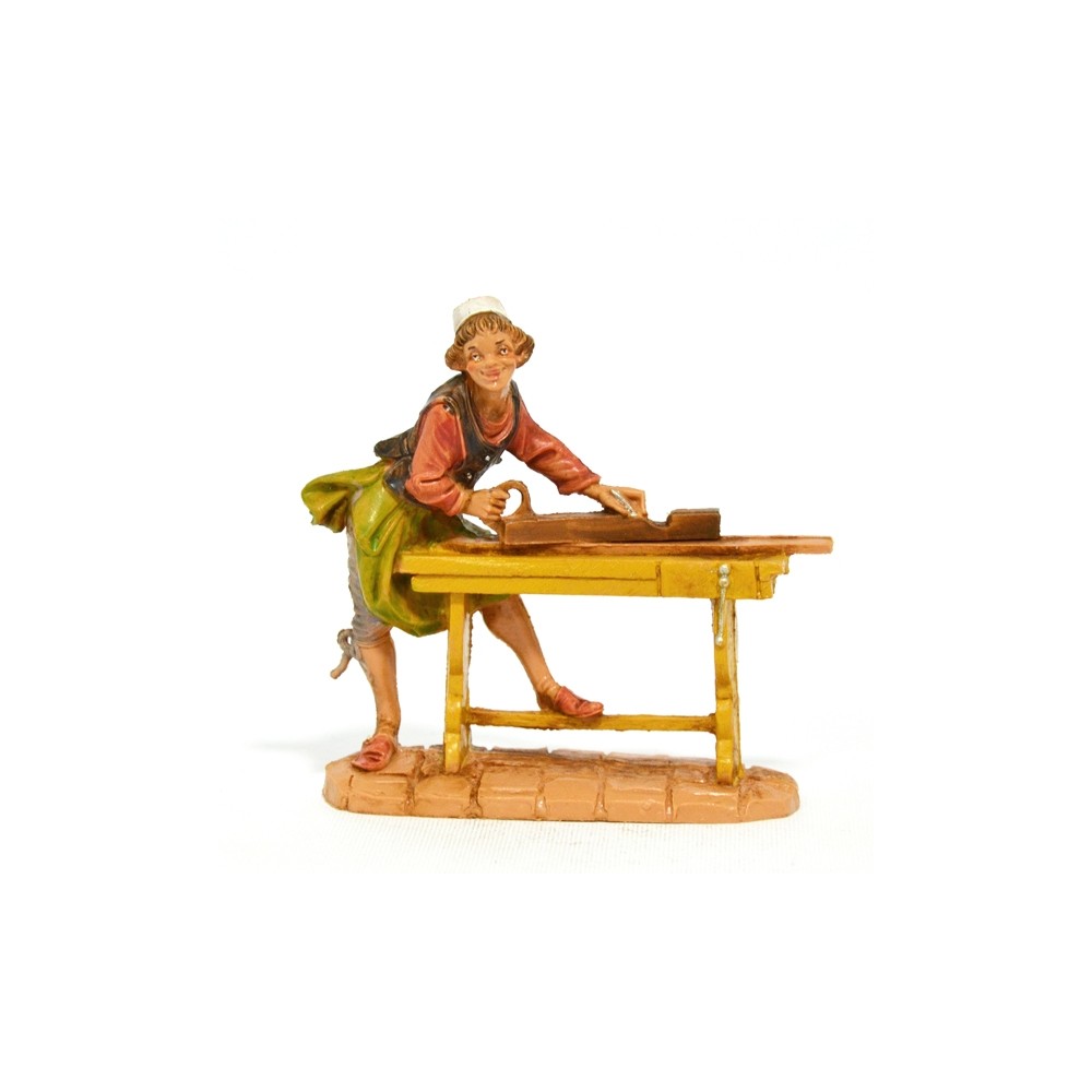 Carpenter Statue Fontanini 10 cm