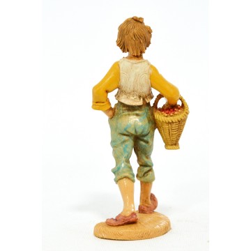 Statue Boy with Basket...