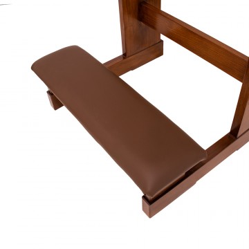 Padded Kneeler in Wood