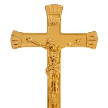 Altar Cross on Candlestick