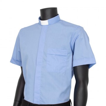 Short-sleeved Clergy Shirt...