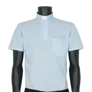 Short-sleeved Clergy Polo...