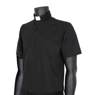 Short-sleeved Clergy Polo...