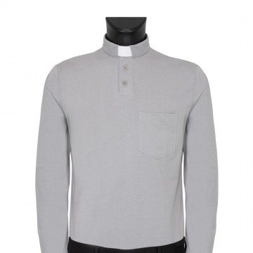 Long-Sleeved Clergy Jersey...