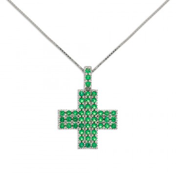 Necklace with Cross-shaped...