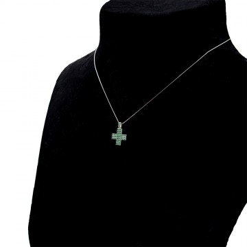 Necklace with Cross-shaped...