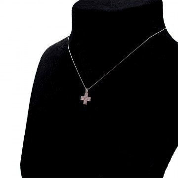 Necklace with Cross-shaped...