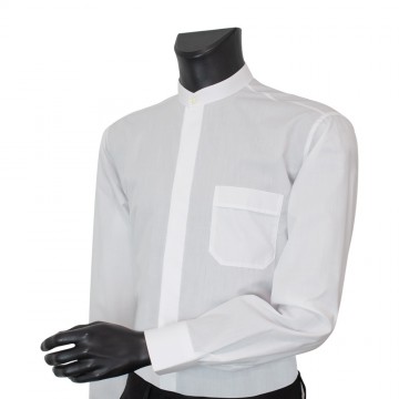 Cassock Shirt in Pure Cotton