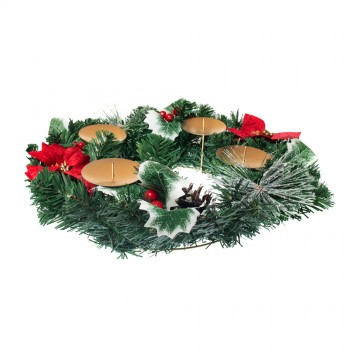 Advent Wreath with Berries