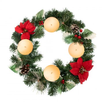 Advent Wreath with Berries