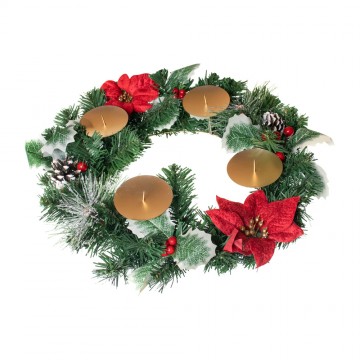 Advent Wreath with Berries