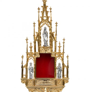 Gothic style reliquary in...