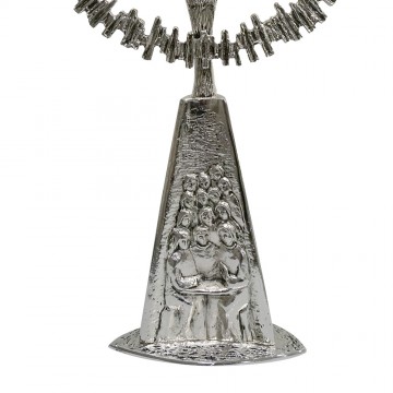 Monstrance in brass the...