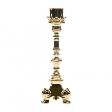 Altar Candle Holder in Brass