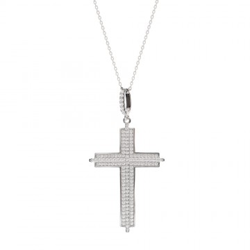 Amen Necklace Cross with...