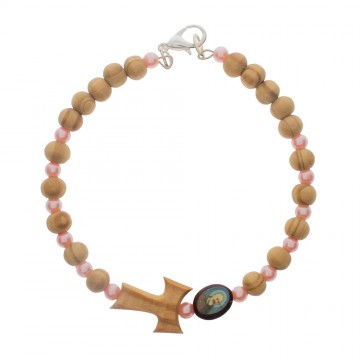 Bracelet with Wooden Beads...