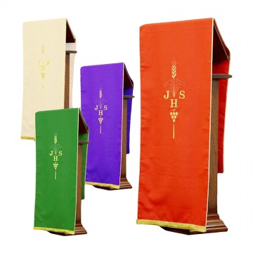 Lectern Cover with JHS Symbol