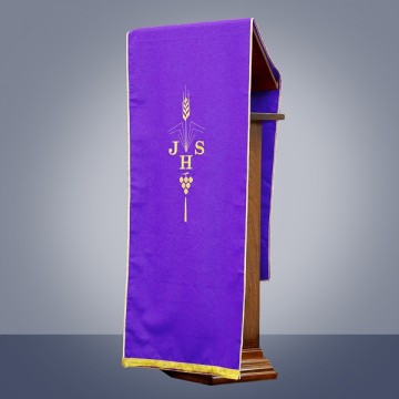 Lectern Cover with JHS Symbol