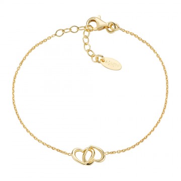 Bracelet Intertwined Golden...