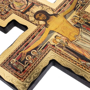 Saint Damian Crucifix in Wood