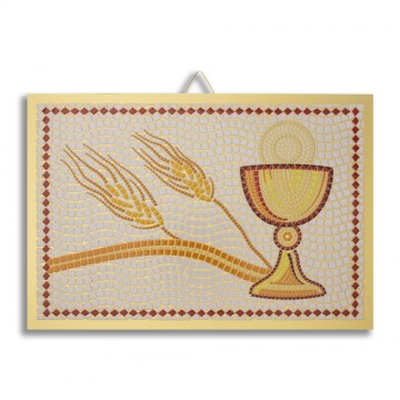 First Communion Mosaic Plaque