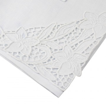 Mass Linens Cut-out Embroidery