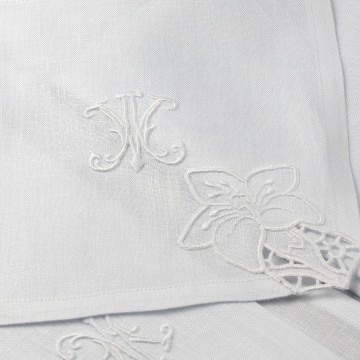 Mass Linens Cut-out Embroidery