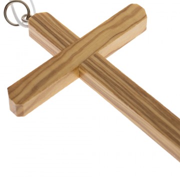 Cross in Olive Wood with...