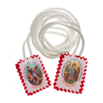 Fabric Scapular Saint...