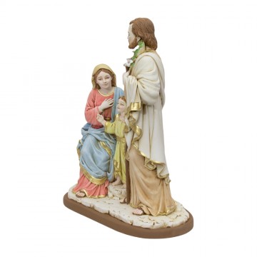 Holy Family Statue in Resin...