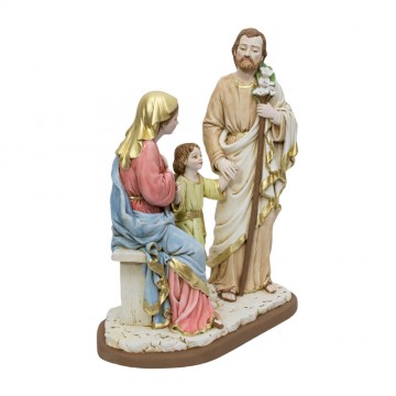 Holy Family Statue in Resin...